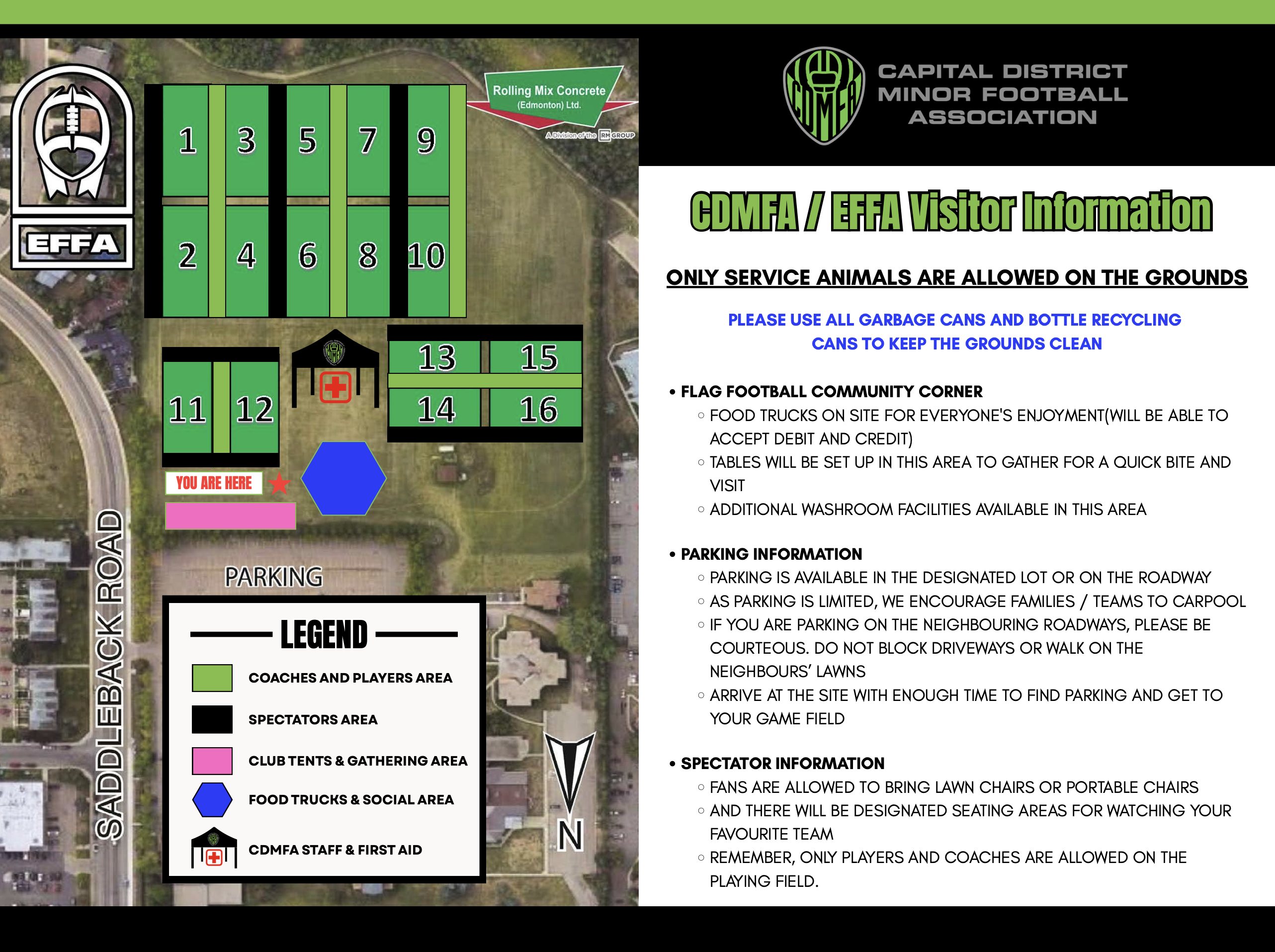 Capital District Minor Football Association : Website by RAMP InterActive